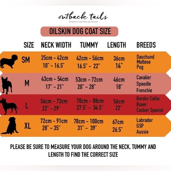 Outback Tails Oilskin Dog Coat Vaughan Springs Medium - Picture 10 of 11